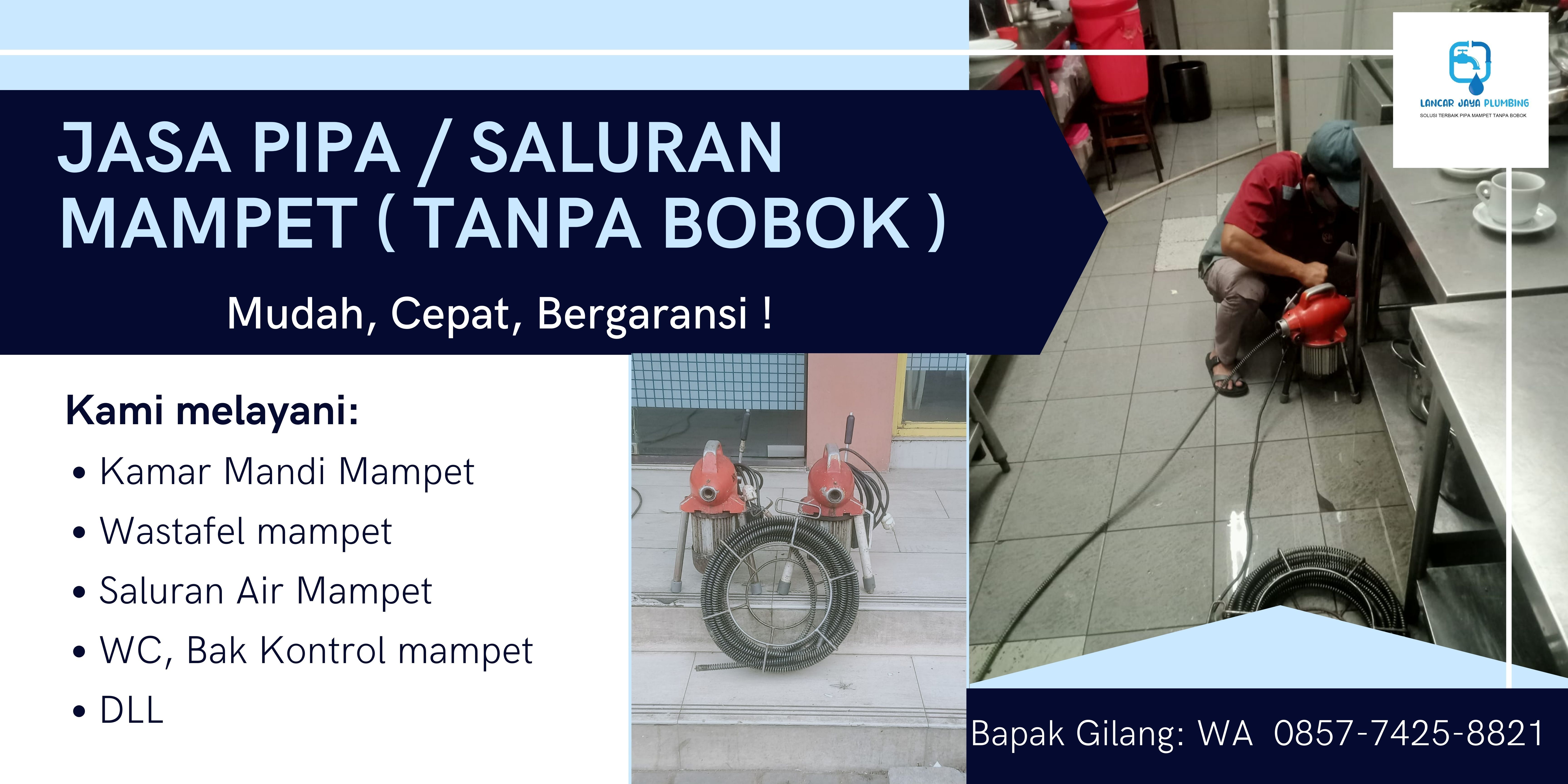 Jatiasih Tersumbat? Panggil Ahli, Saluran Lancar Sekejap!   Bye-bye Mampet! Jasa Saluran Jatiasih Siap Selesaikan Masalah Anda!   Saluran Mampet Bikin Pusing? Ini Solusi Jitu di Jatiasih!   SOS Saluran Mampet Jatiasih: Bantuan Datang dalam Hitungan Menit!   Rahasia Saluran