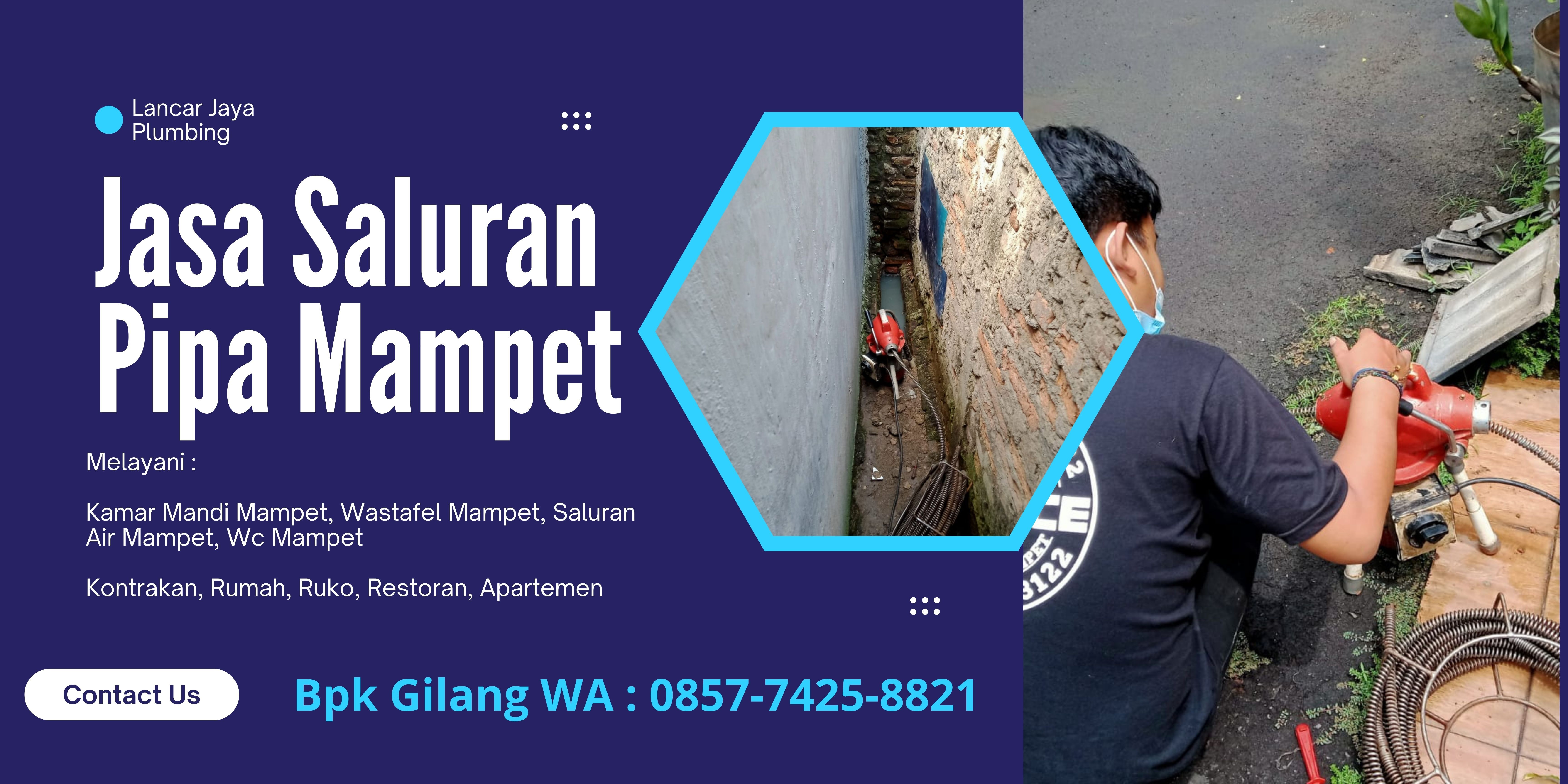Cikarang Darurat Mampet: Jasa Saluran Jadi Pahlawan Kebersihan!   Bye-bye WC Mampet: Rahasia Saluran Lancar di Cikarang Terungkap!   Saluran Bikin Pusing? Ini Jasa Anti-Mampet Cikarang yang Wajib Anda Tahu!   Cikarang Bebas Mampet: Tukang Ledeng Ini Lebih