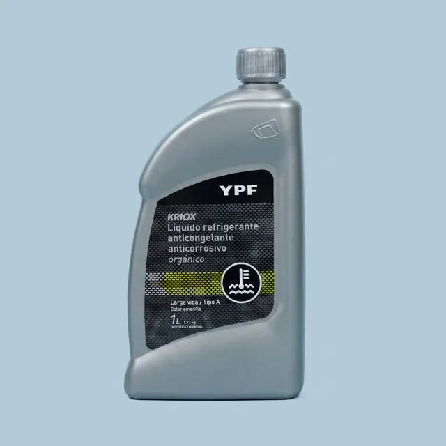 Envase de refrigerante YPF Kriox ATI 1 litro
