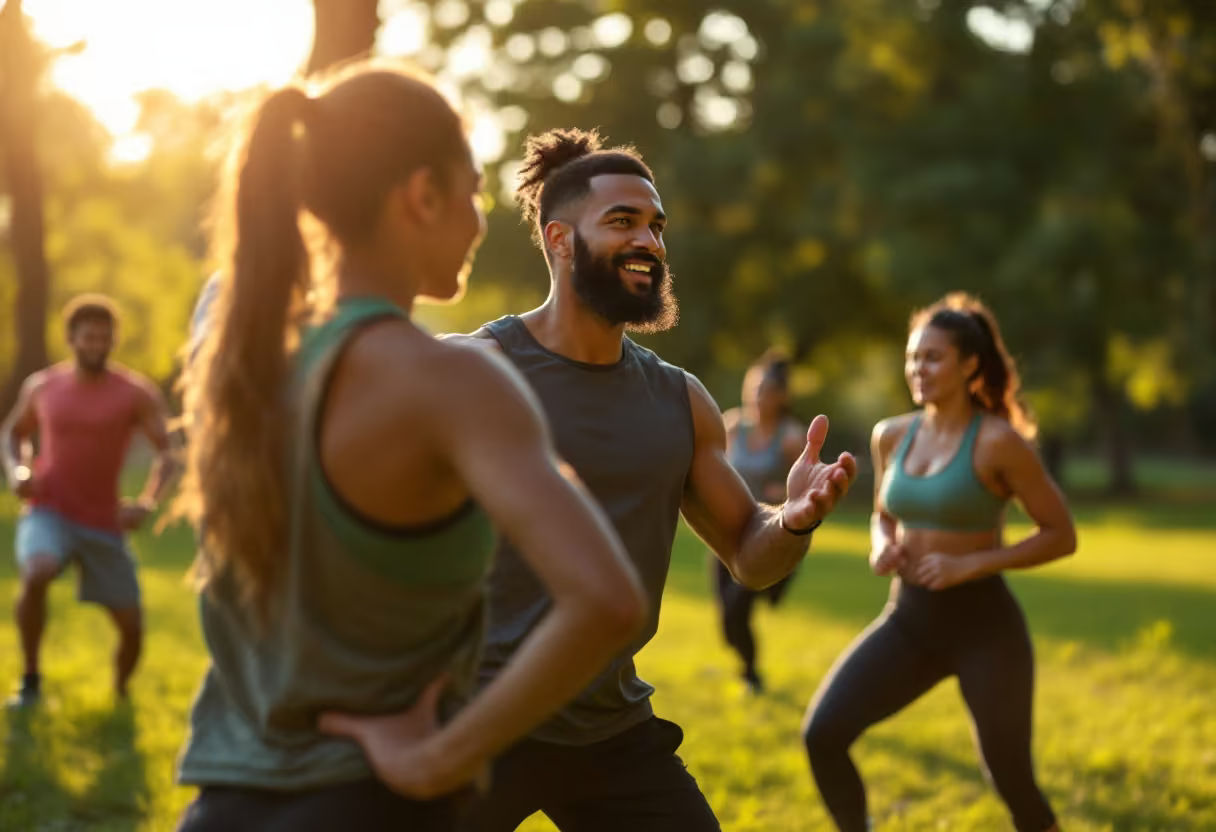 Treino ao ar livre