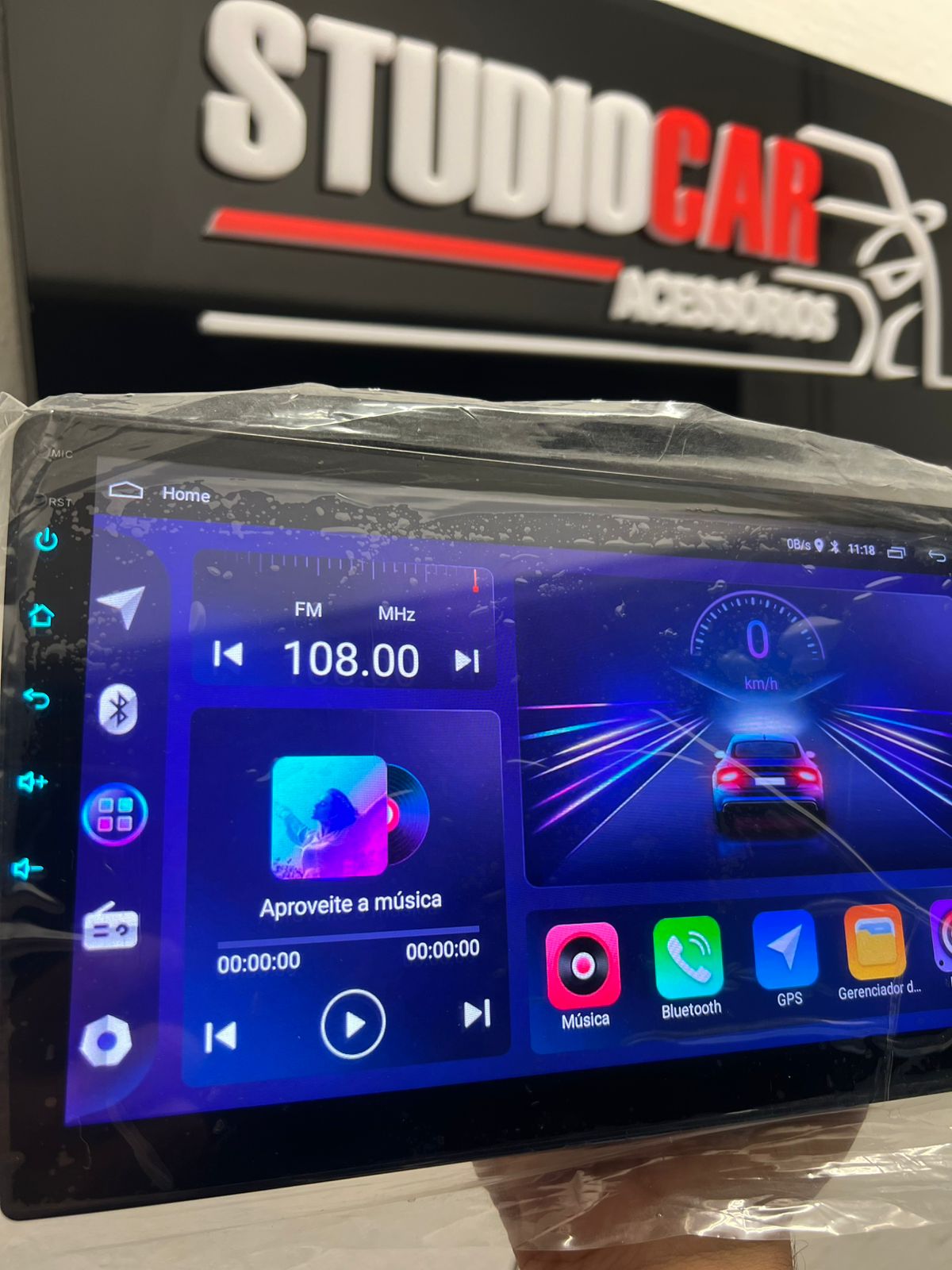 Multimidia Android 9” Android C/Carplay