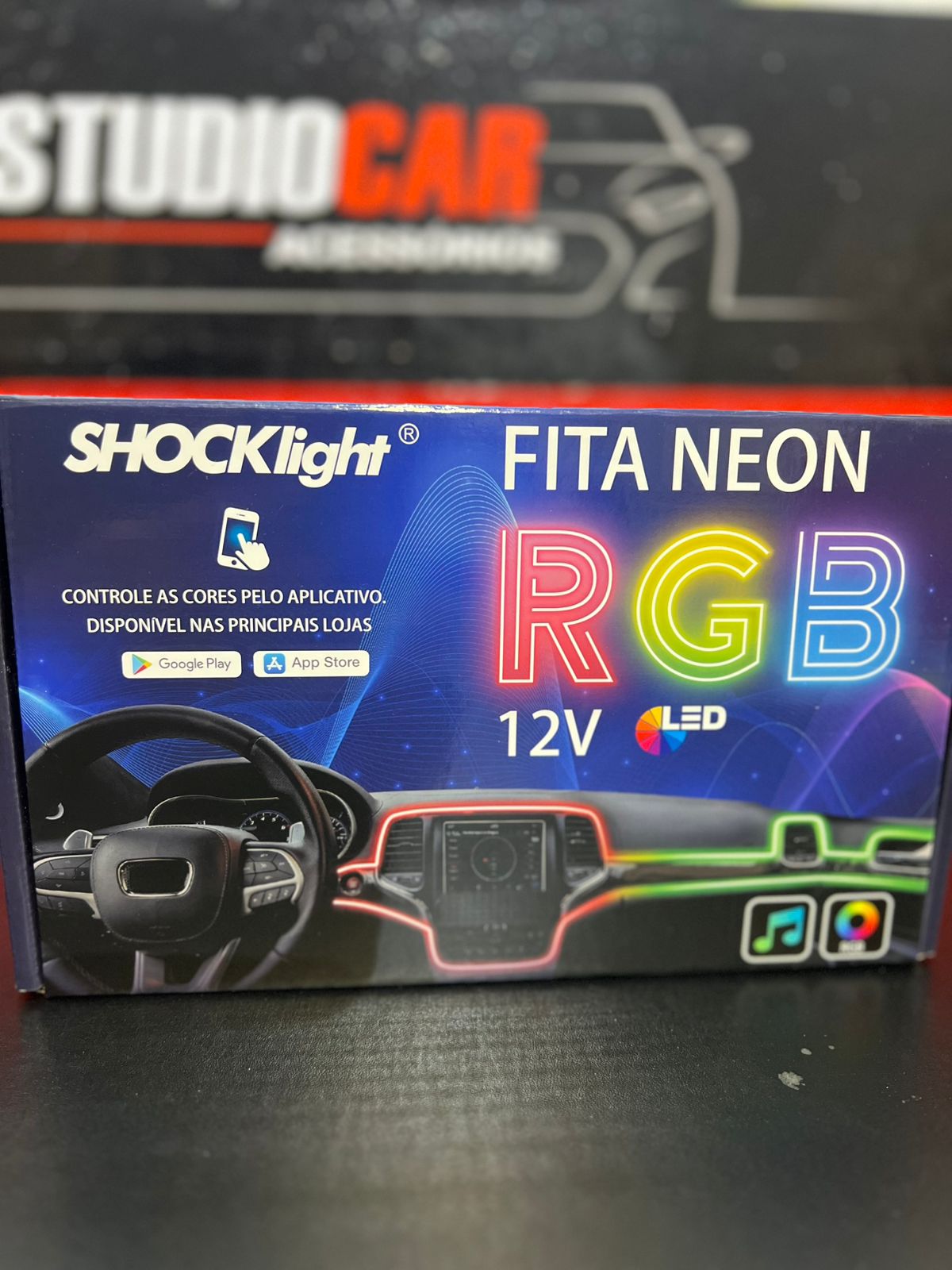 Fita RGB Painel Portas Console