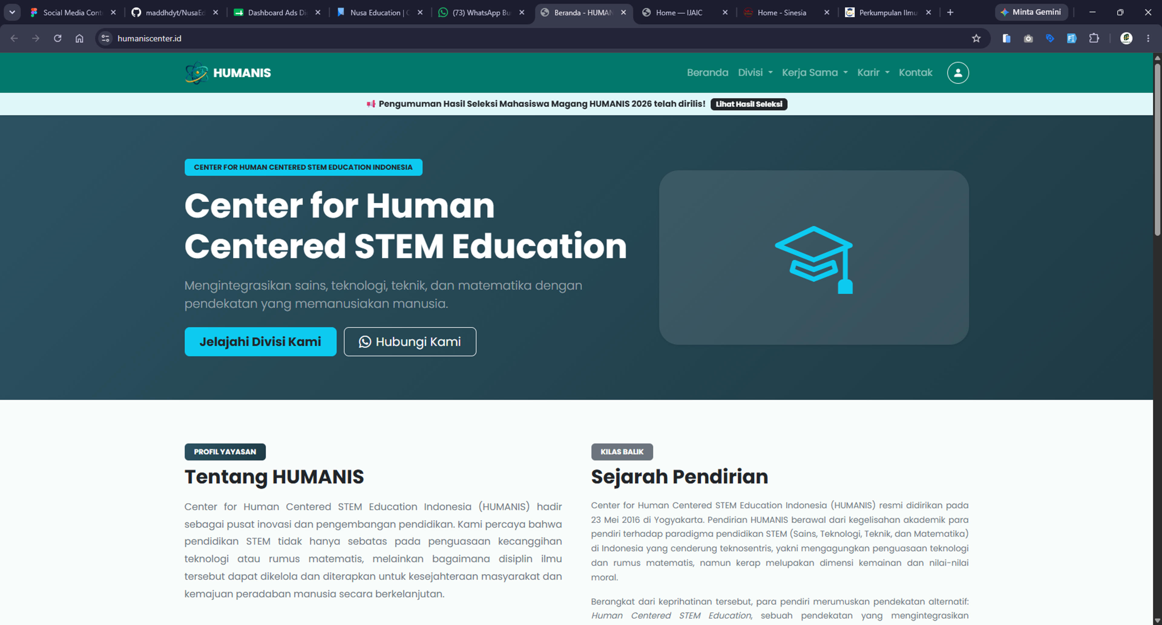 HUMANIS STEM Education
