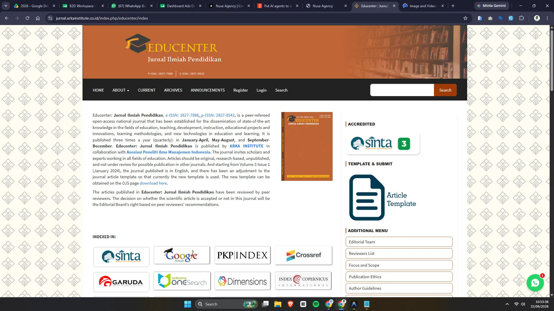 Manajemen Jurnal (OJS) Tanpa Hambatan
