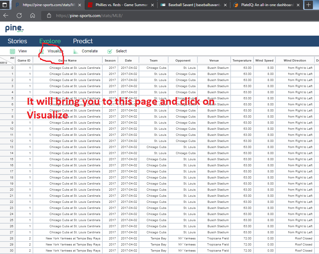 It will bring you here to the explore This is the part that is case