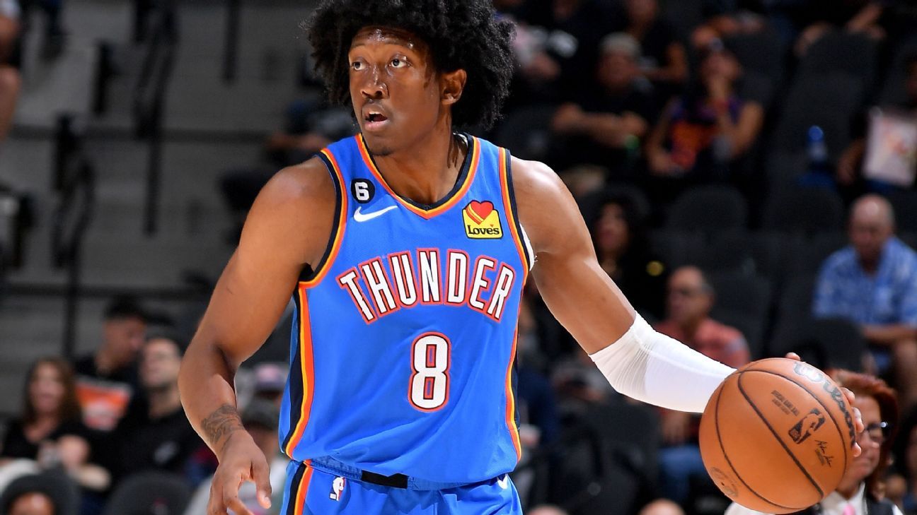 Entree (1u) - Jalen Williams (OKC) OVER 24.5 PRA (-115 PointsBet)