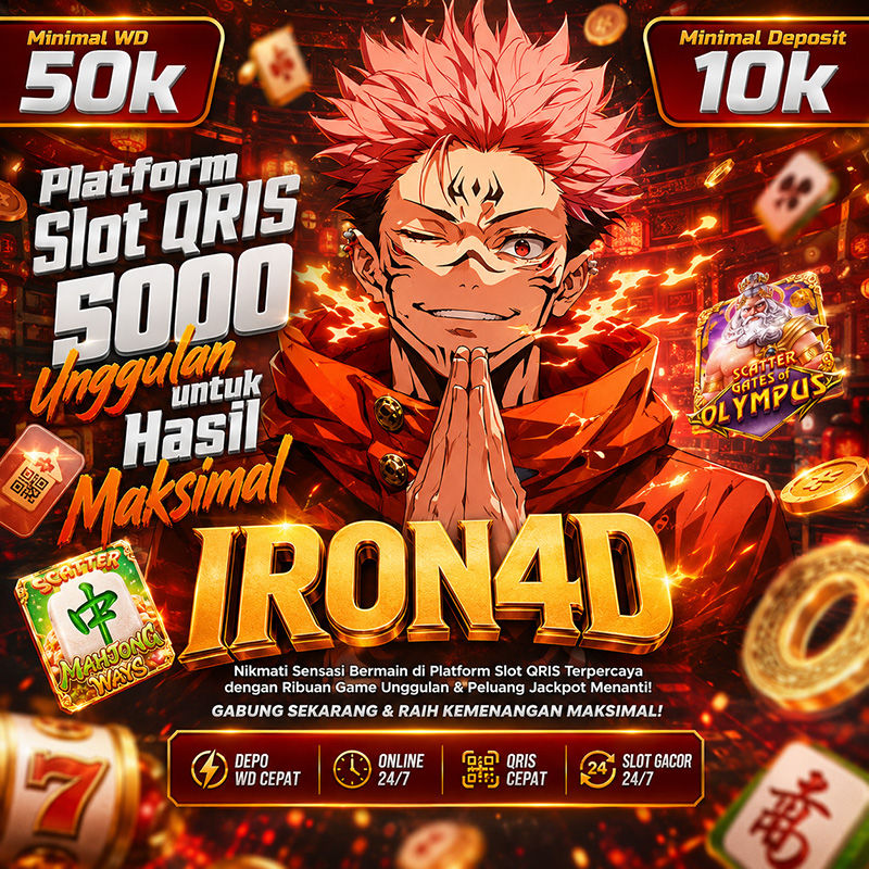 IRON4D | Platform Slot QRIS 5000 Unggulan untuk Hasil Maksimal