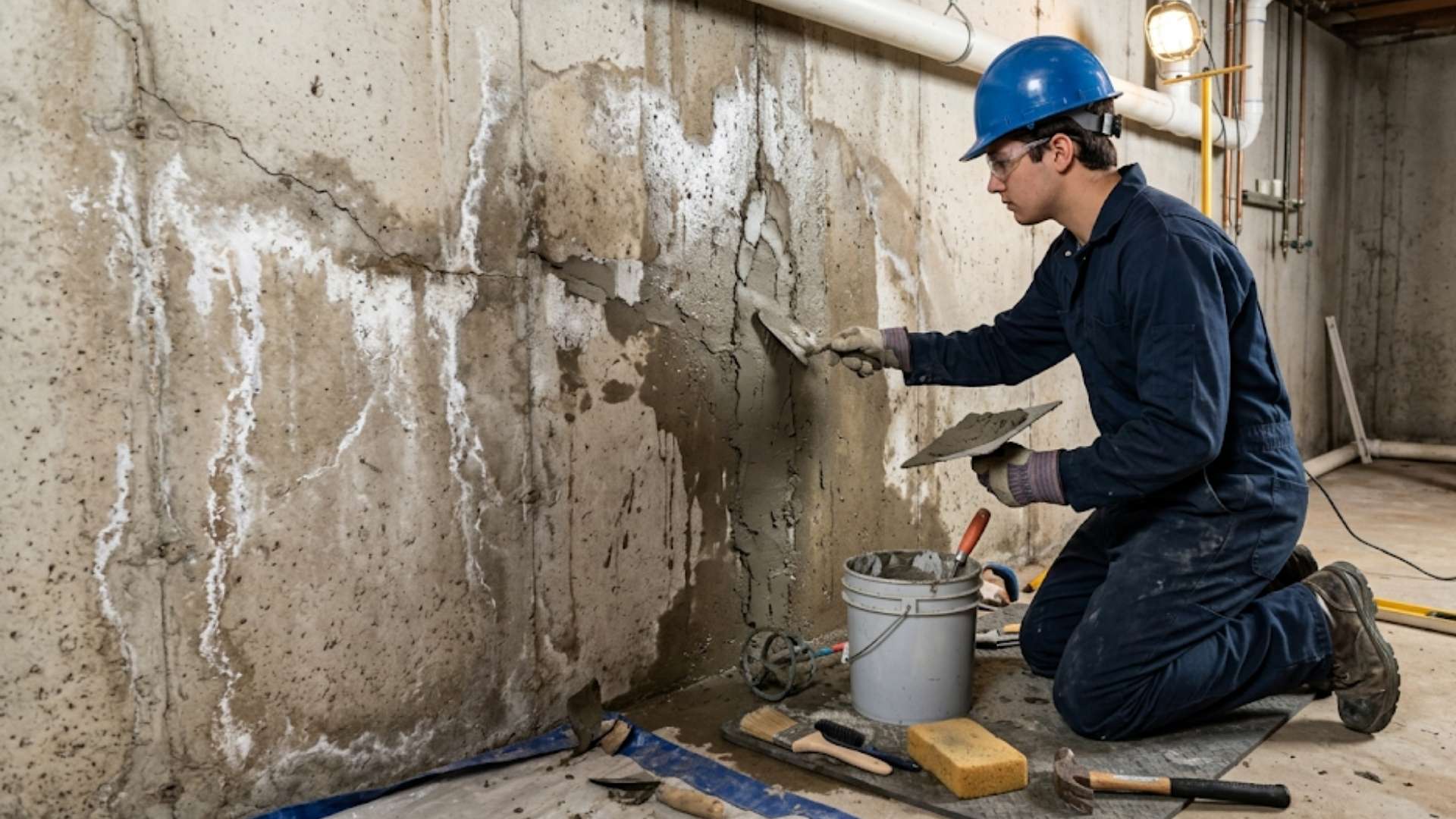 FAQS about Concrete Water Damage Repair Services in Lyons, MI