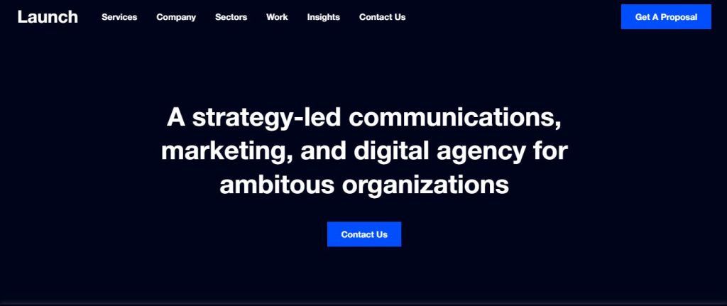 Launch agency