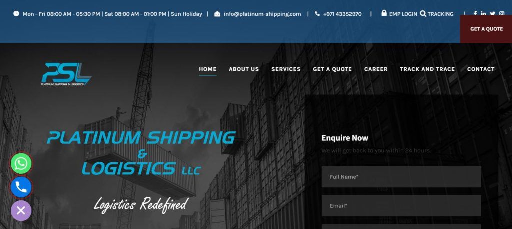 Platinum Shipping