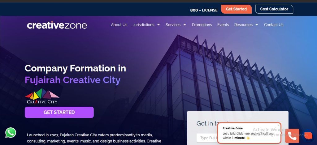 Fujairah Creative City Free Zone