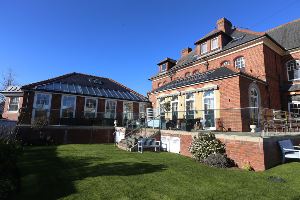 The Garden and Outside Space at Peregrine House Residential Care Home