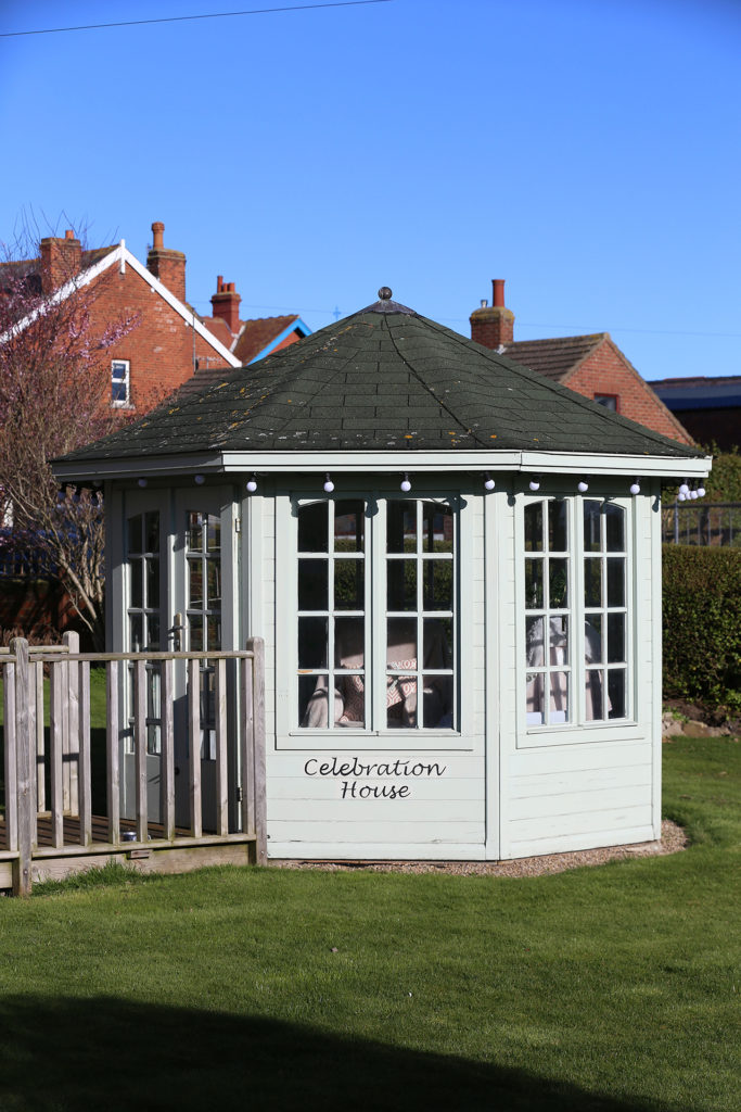 The Garden and Outside Space at Peregrine House Residential Care Home