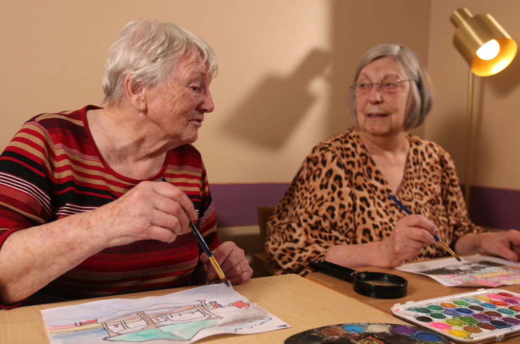 Peregrine House Care Home Residents