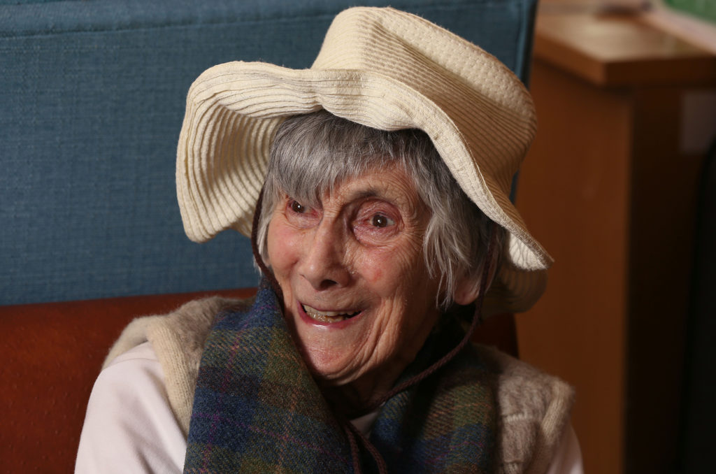 Residents at Peregrine House Care Home