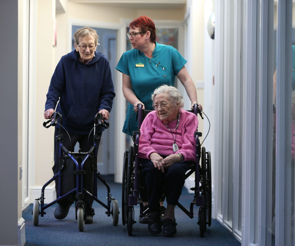 Visiting Relatives at Peregrine House Care Home