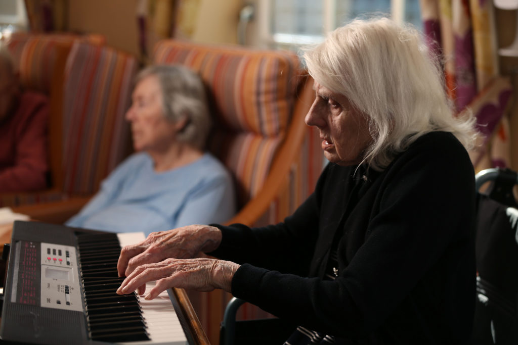 Entertainment for Residents at Peregrine House