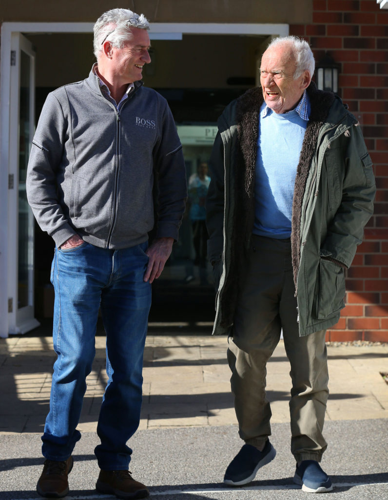 Visiting Family Members at Peregrine House Care Home