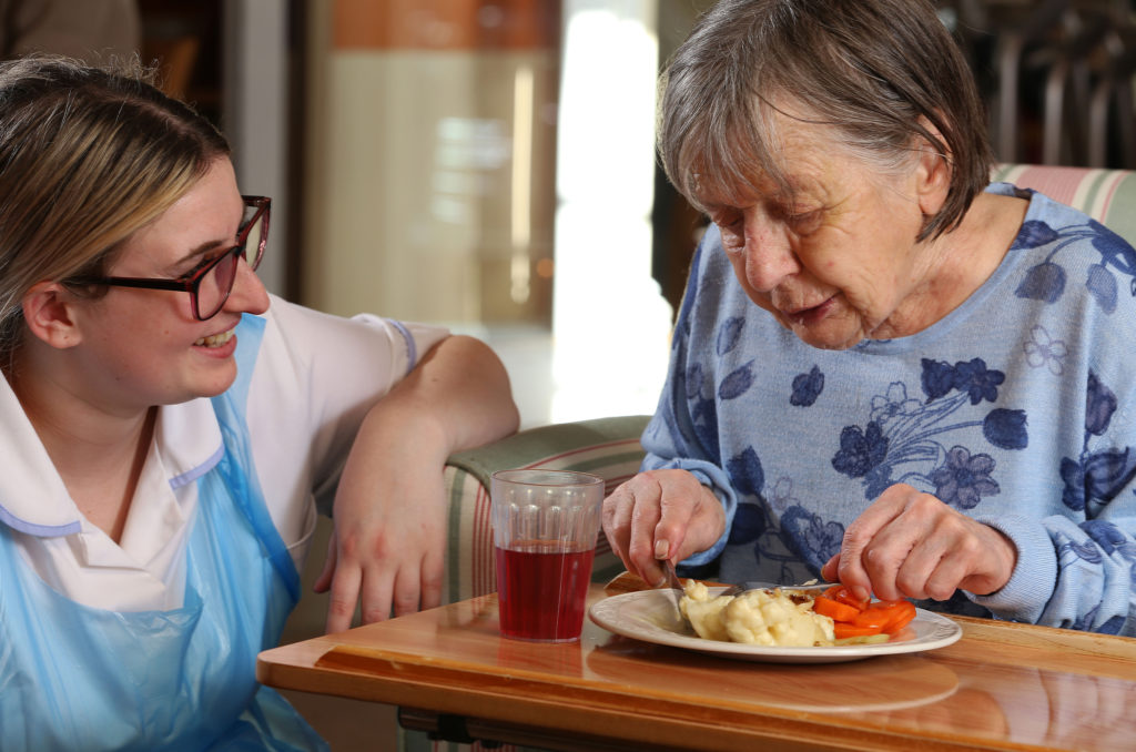 Care Home Staff at Peregrine House, Whitby