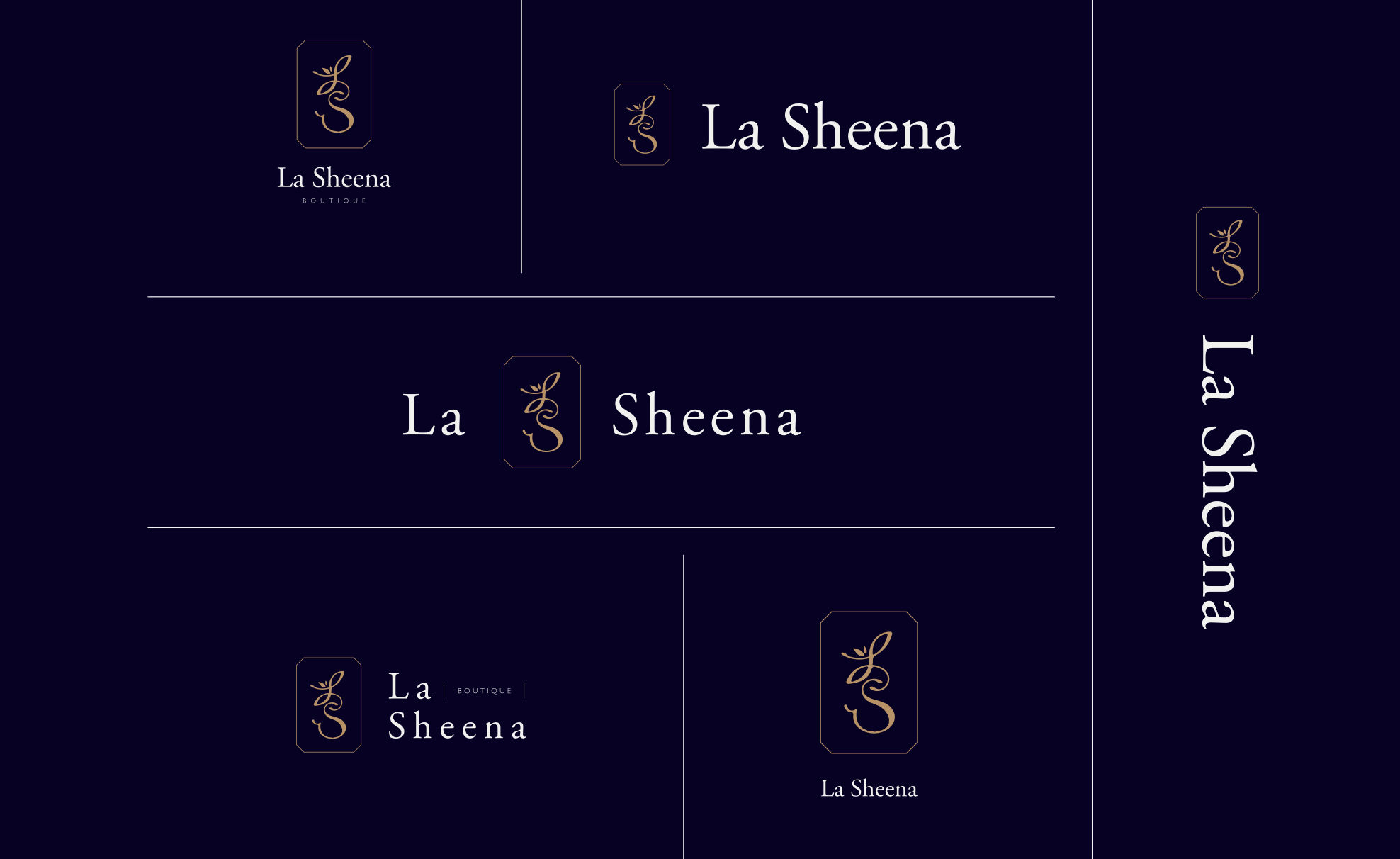 La SheenaLOGO 設計正面展示