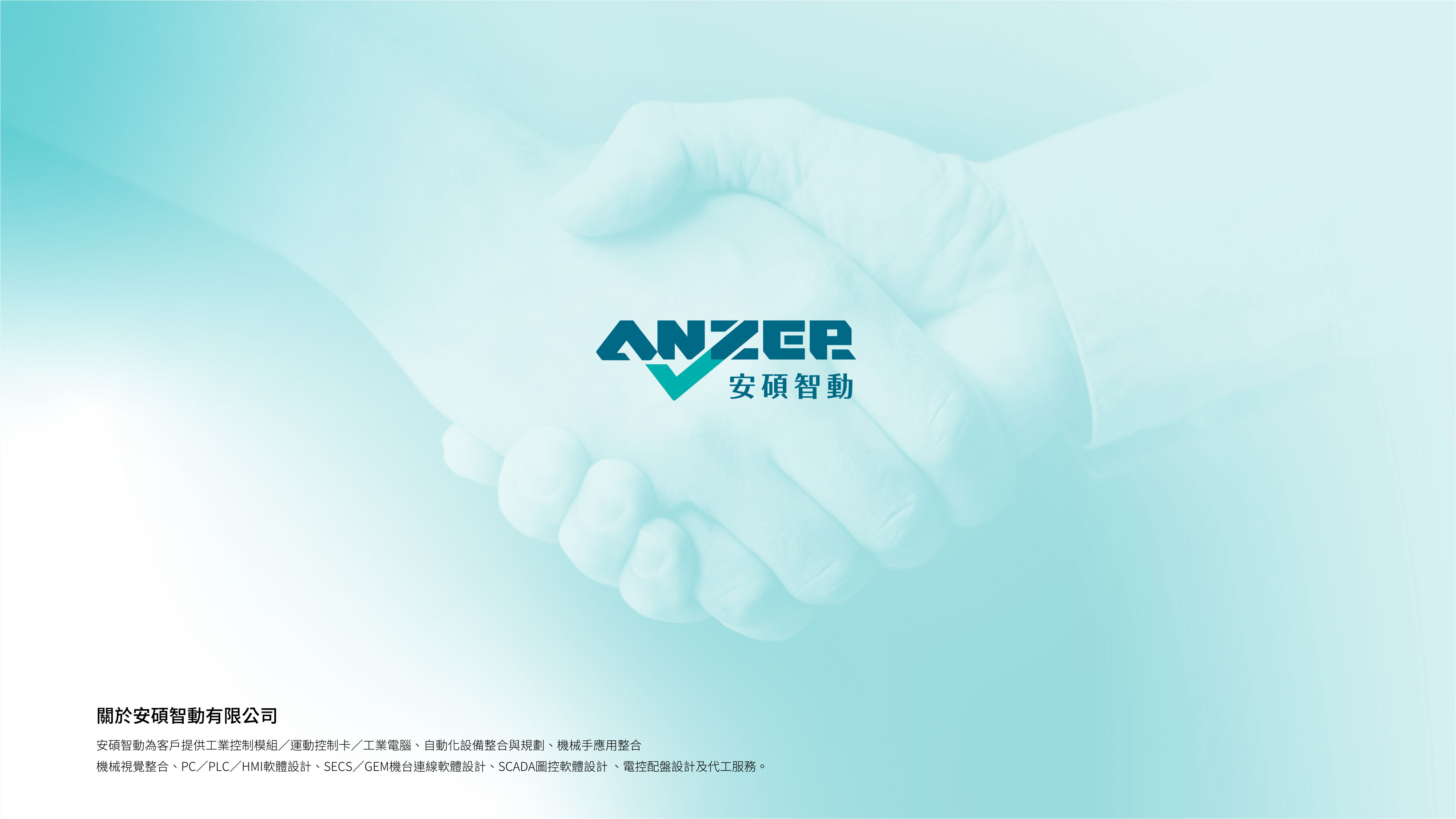 ANZER logo design overall view
