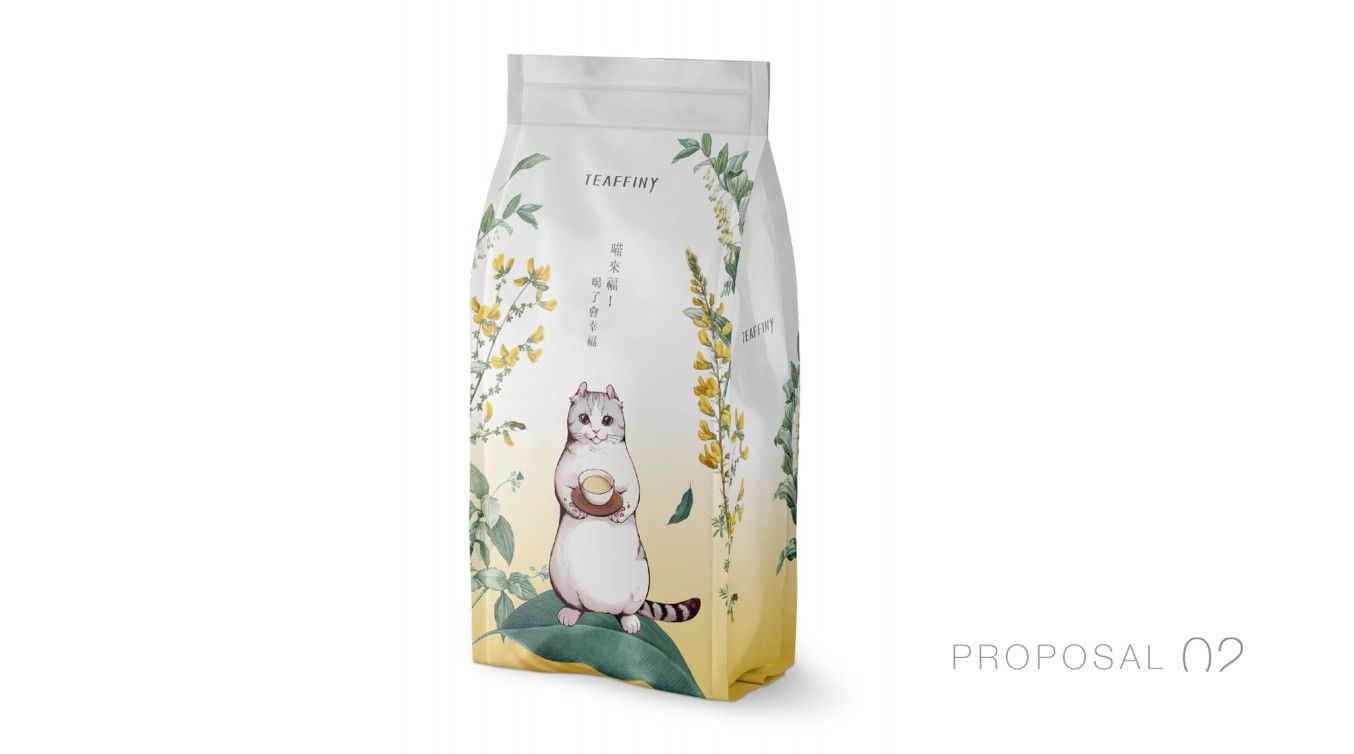 FuMeow｜Package design, sticker design, cup packaging design full series