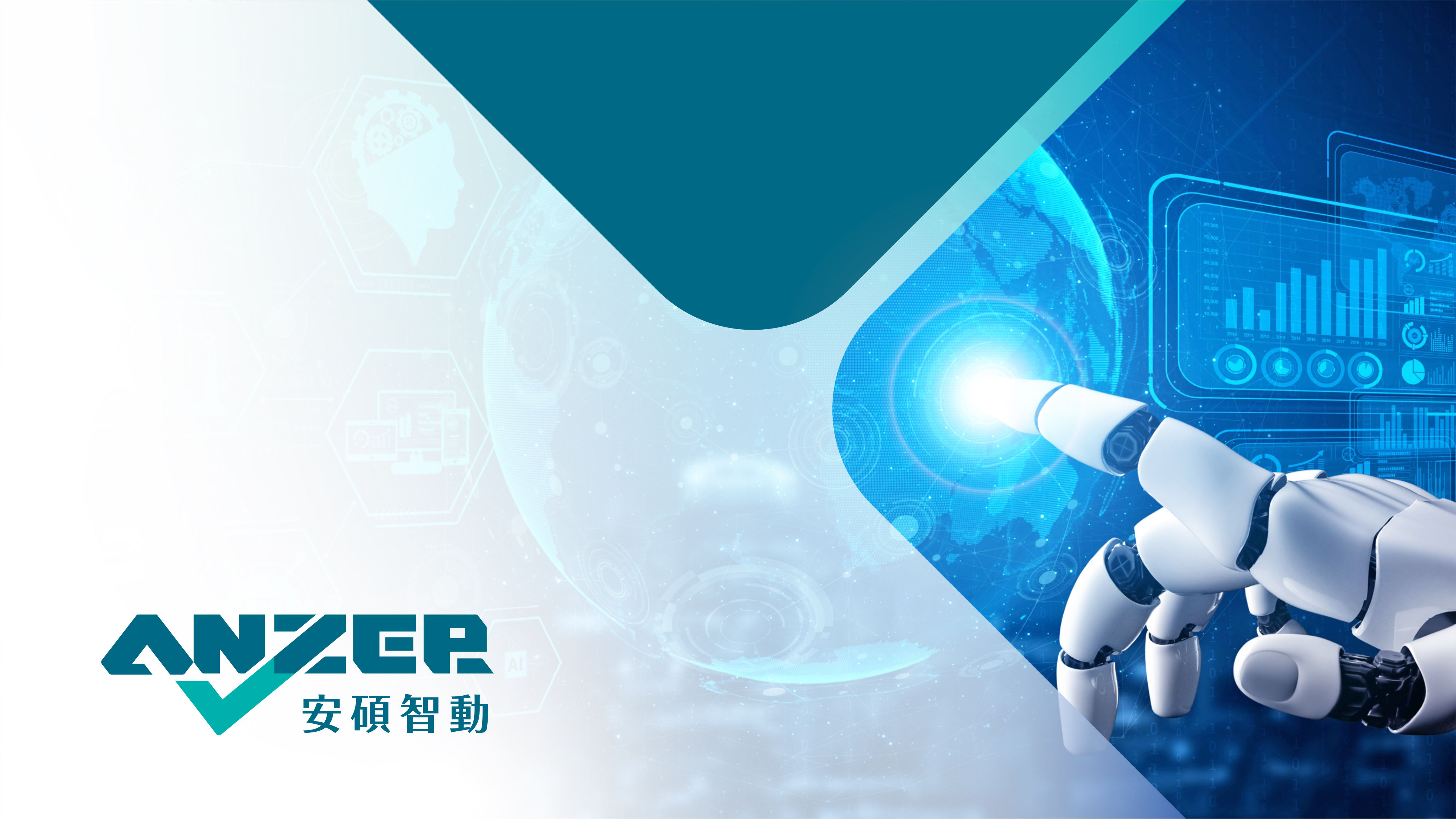 ANZER logo design product photo