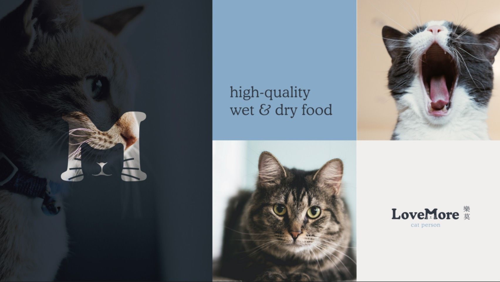 Lemo Cat Food｜logo design logo design front view