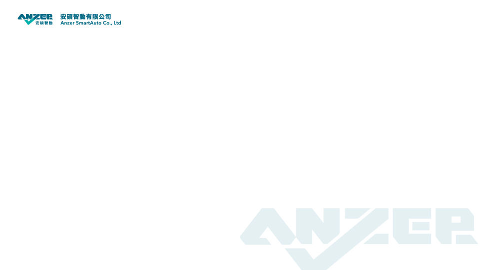 ANZER logo design front view