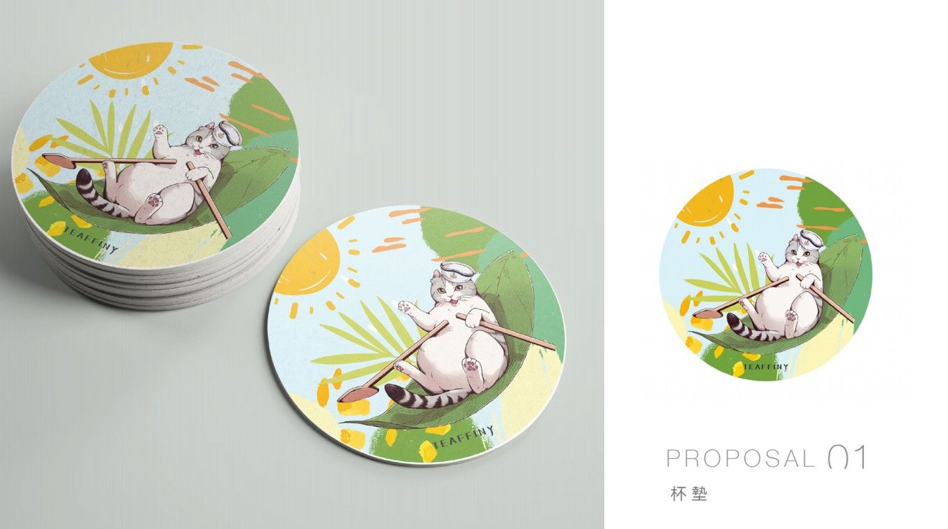 FuMeow｜Package design, sticker design, cup packaging design design details