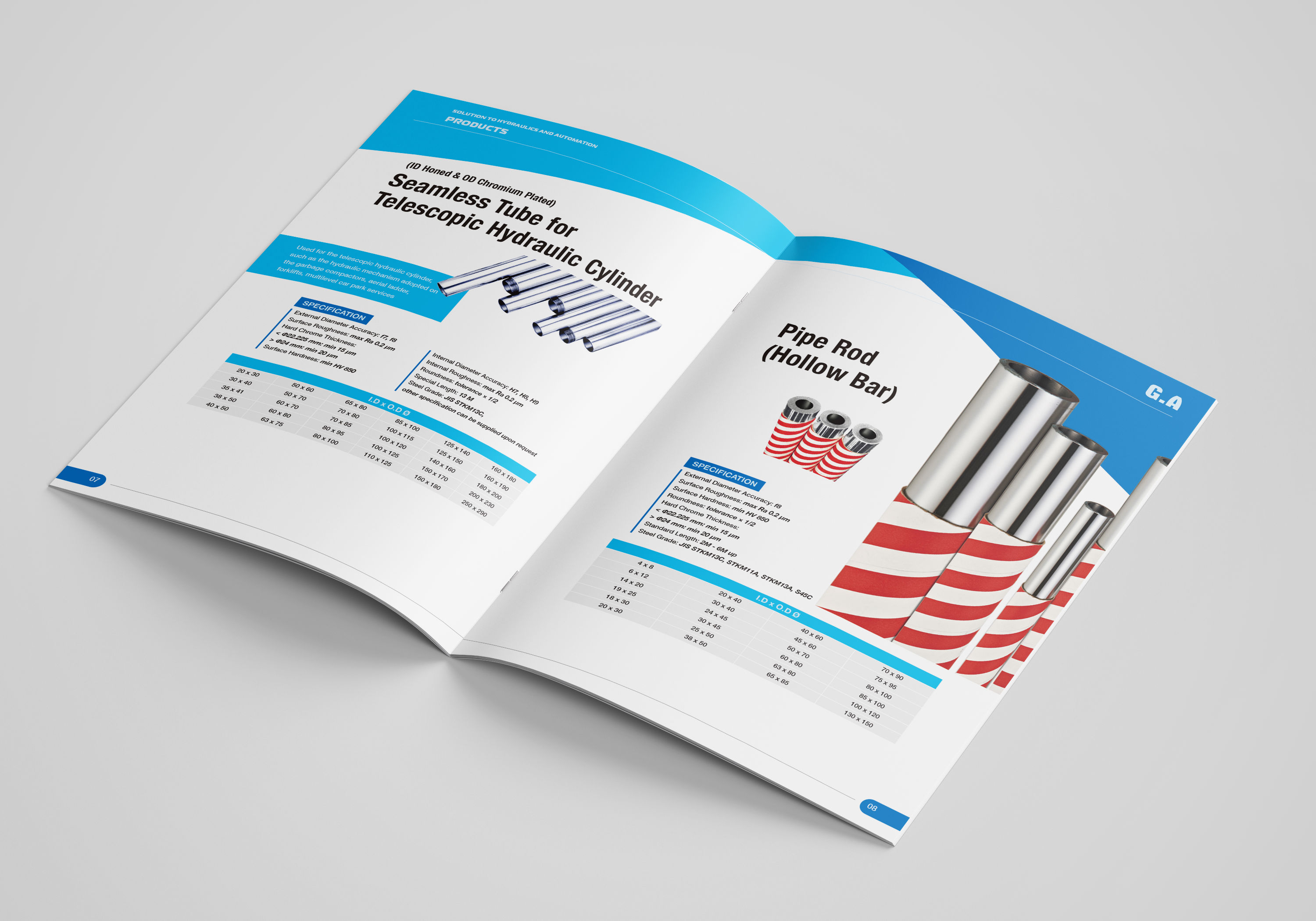 Jinya Industrial Product Catalog Design｜Corporate signage design front view