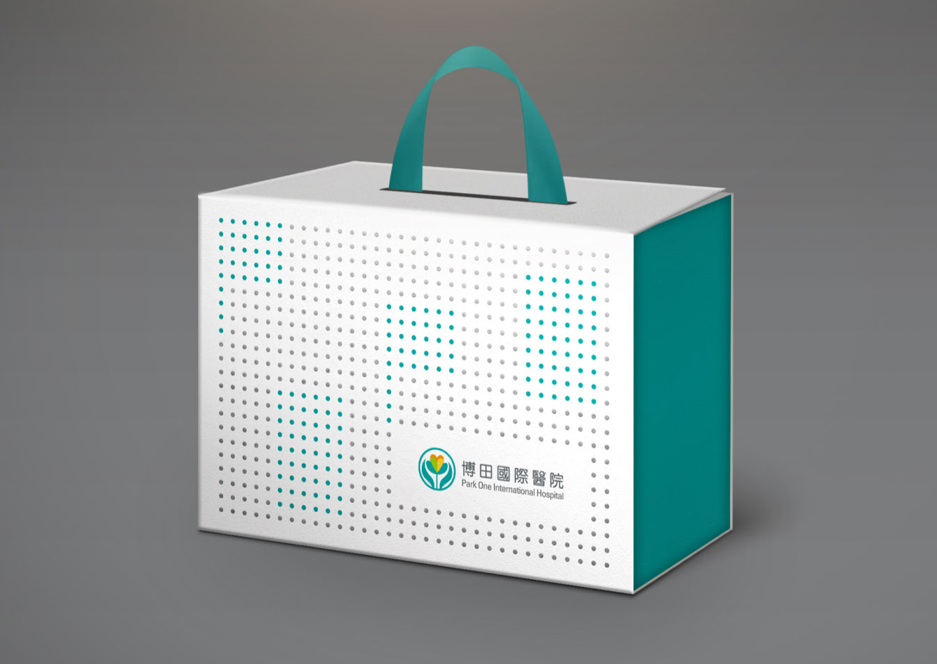 Hakata International Hospital｜Packaging Design catalog design close-up