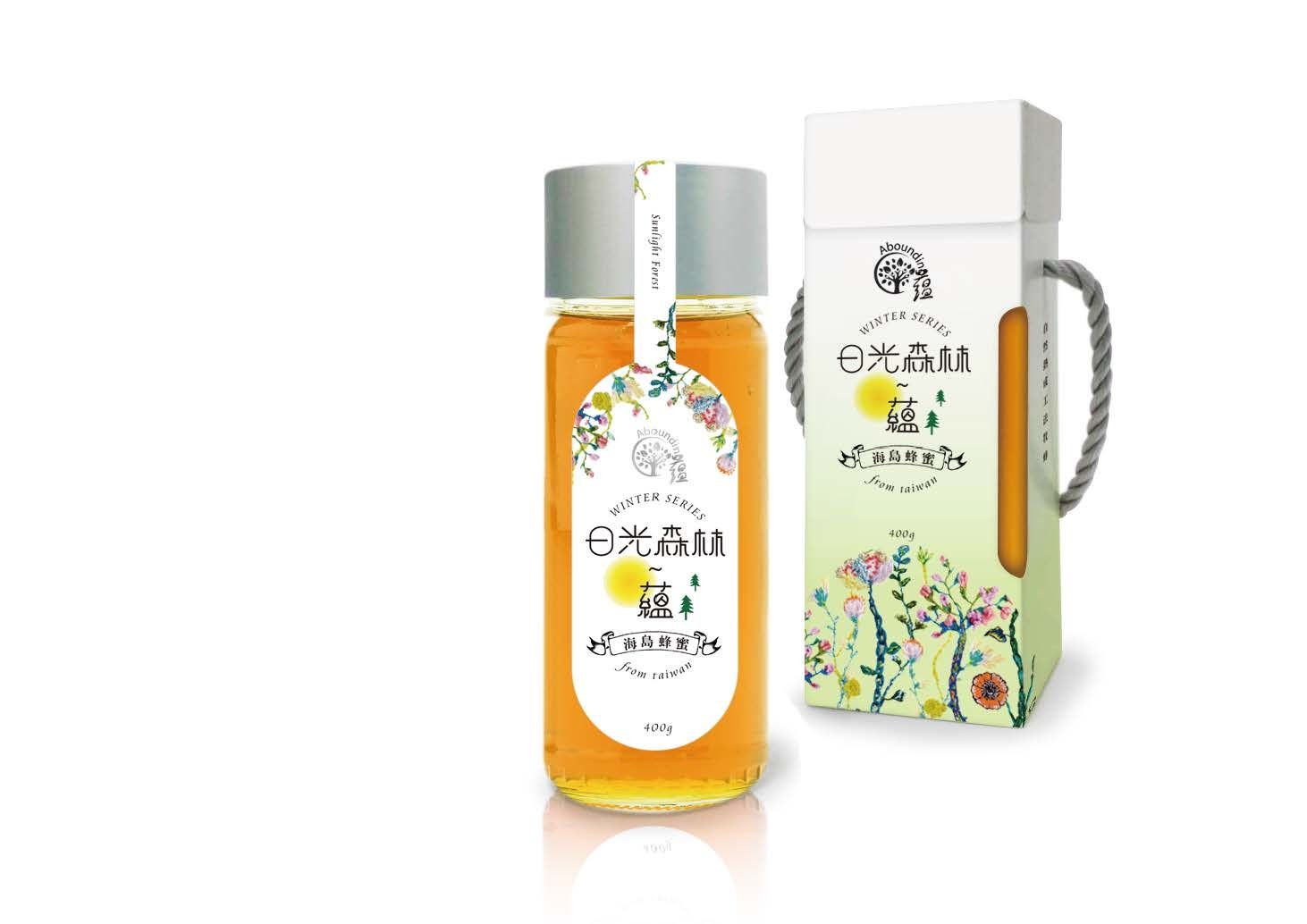 Xinjincheng Beekeeping Sunshine Forest Series | Hand-painted style packaging design