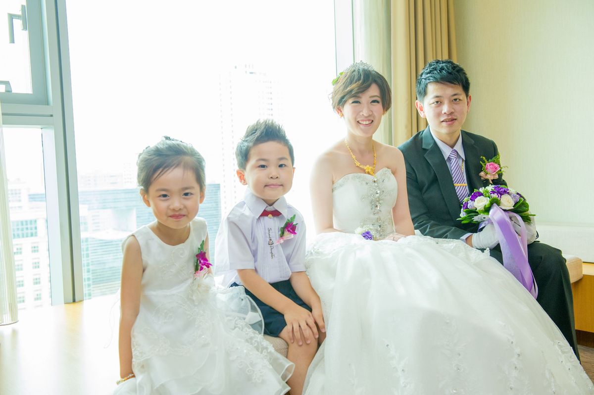 婚禮商業攝影正面展示