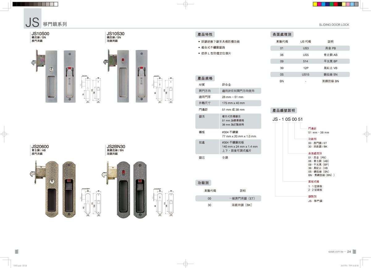 EZSET Hardware Product Catalog World design product photo
