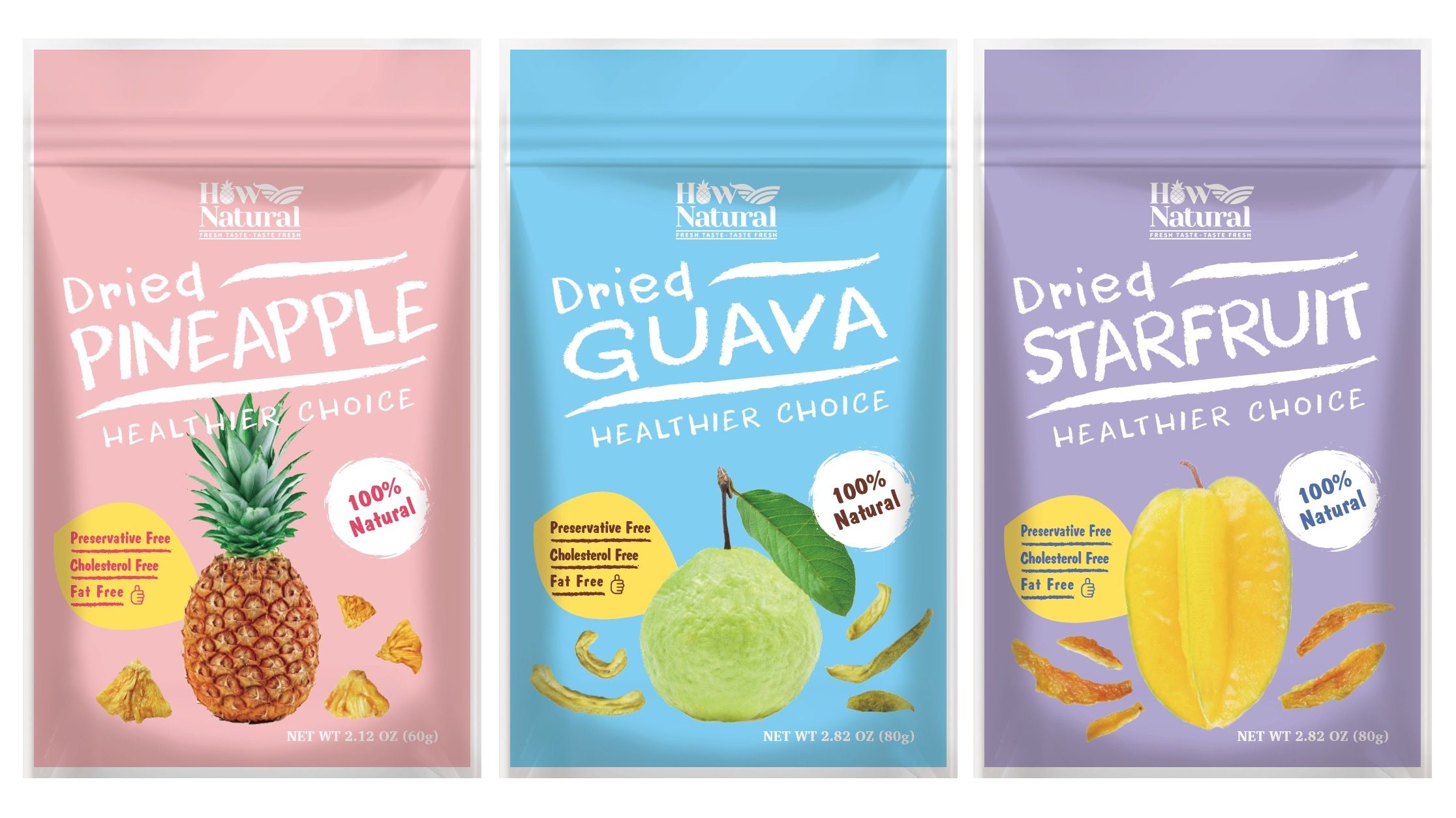 HowNatural Packaging Design