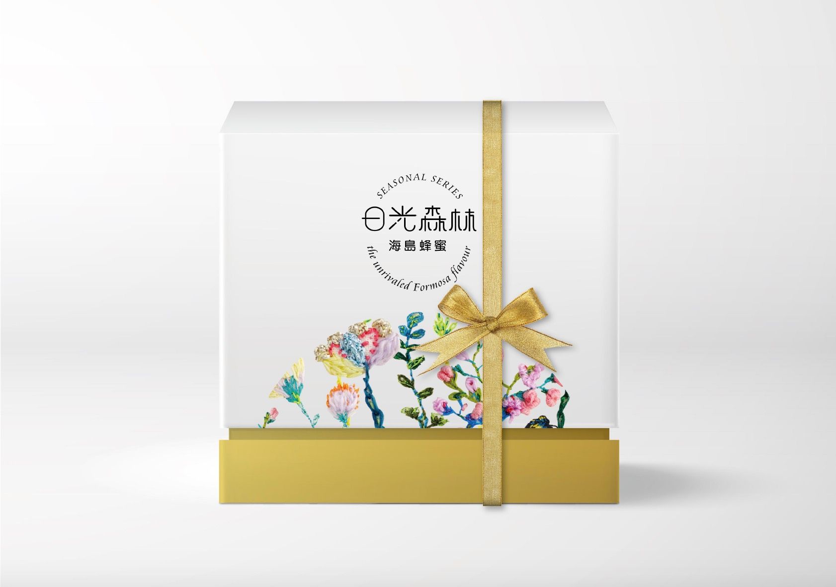 Sunlight Forest Honey Gift Box Design
