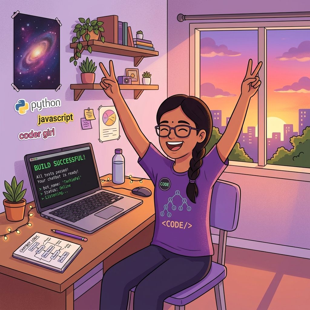 Girls coding on laptops showing empowerment through technology and programming skills