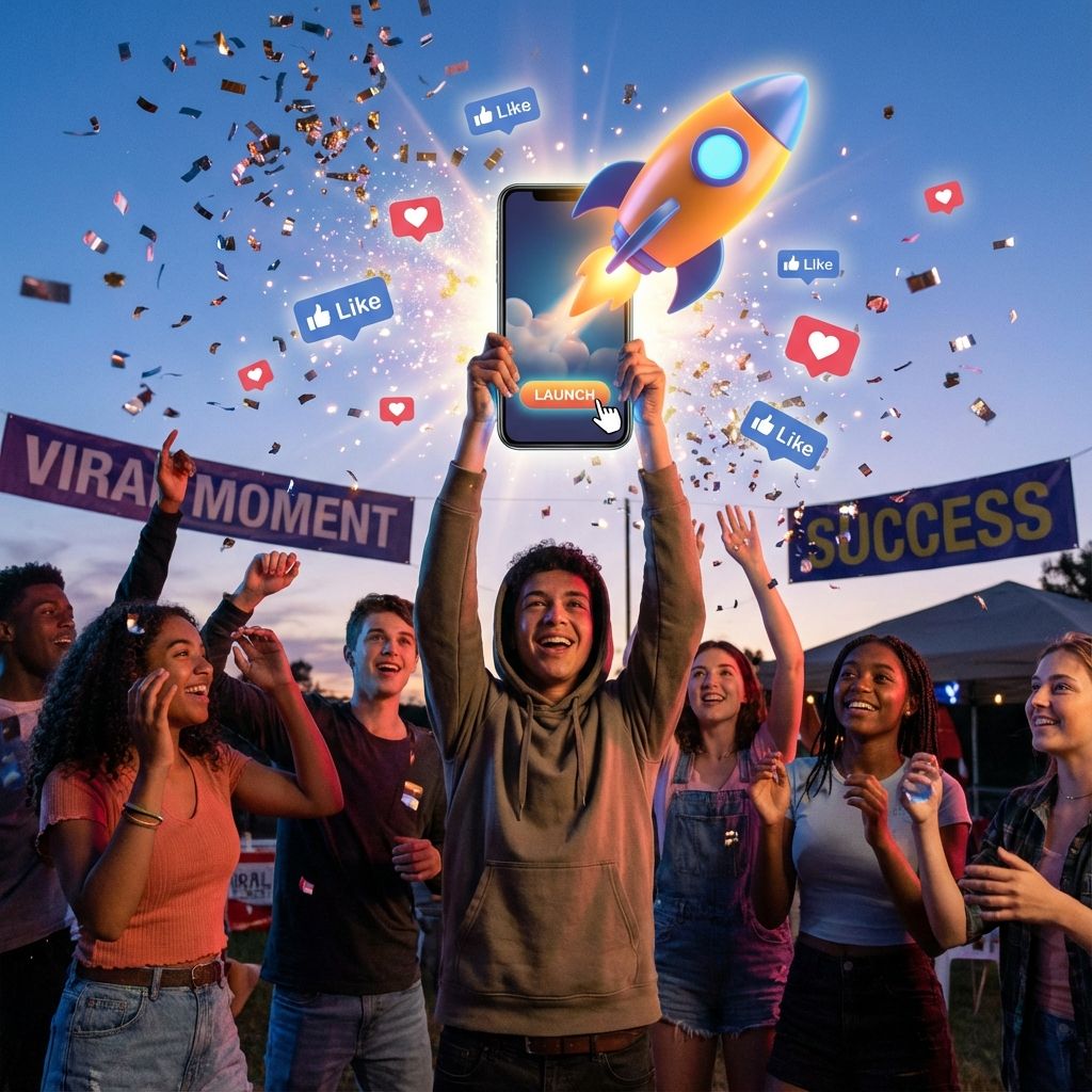 Teen developer building mobile app with 60-day roadmap