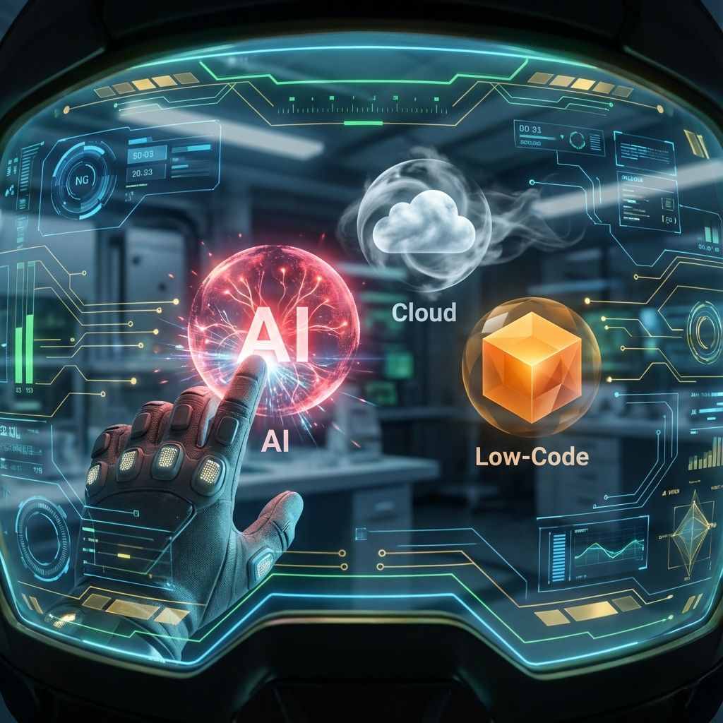 Emerging technology skills for 2025 including AI, cloud, and low-code