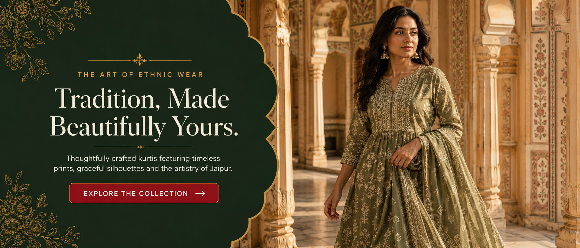 Tradition, Made Beautifully Yours — Explore the Collection