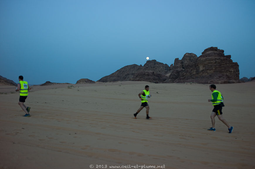 Marathon pleine lune Wadi Rum 2013