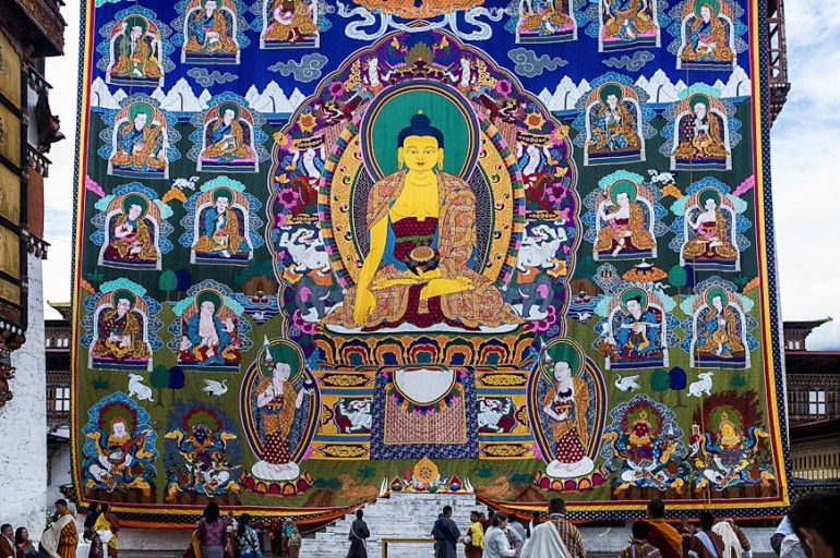Bhutan - Tsechu - Coups d'oeil et coups de plume