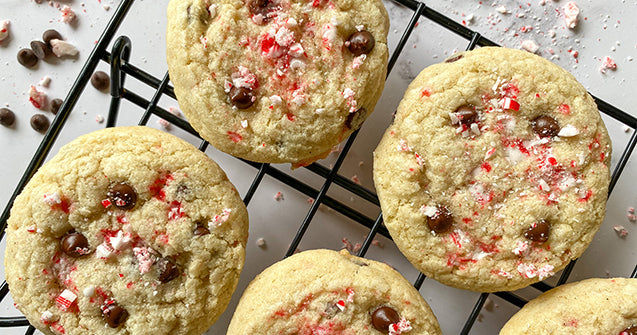 Gluten Free Chocolate Chip Peppermint Cookies Recipe!
