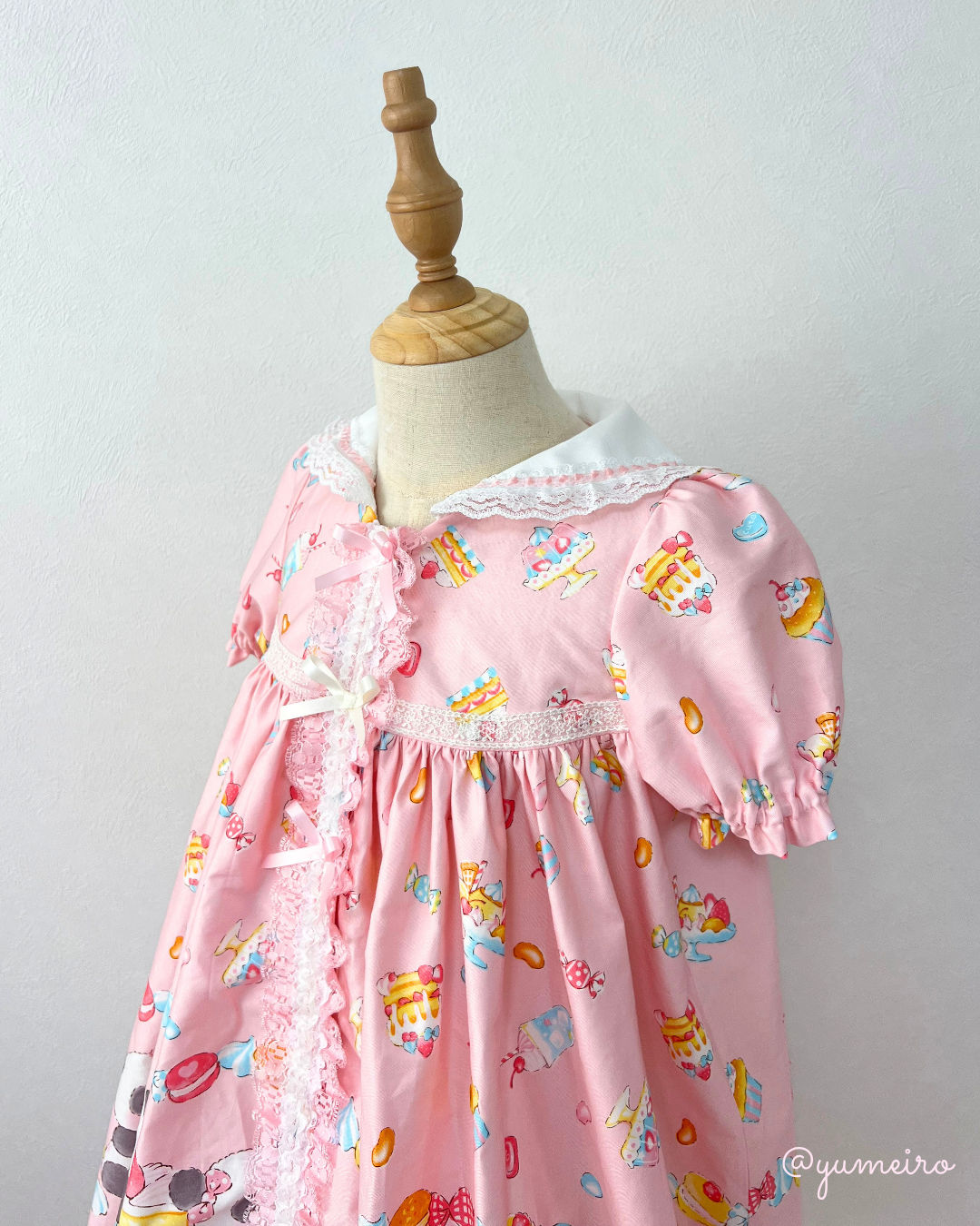 ぱんだちゃん♡Aラインワンピース(130cm)