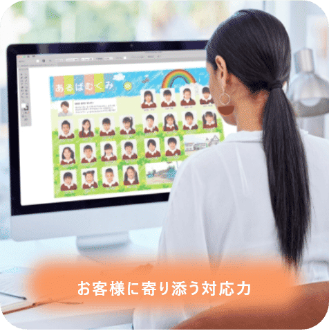お客様対応のイメージ