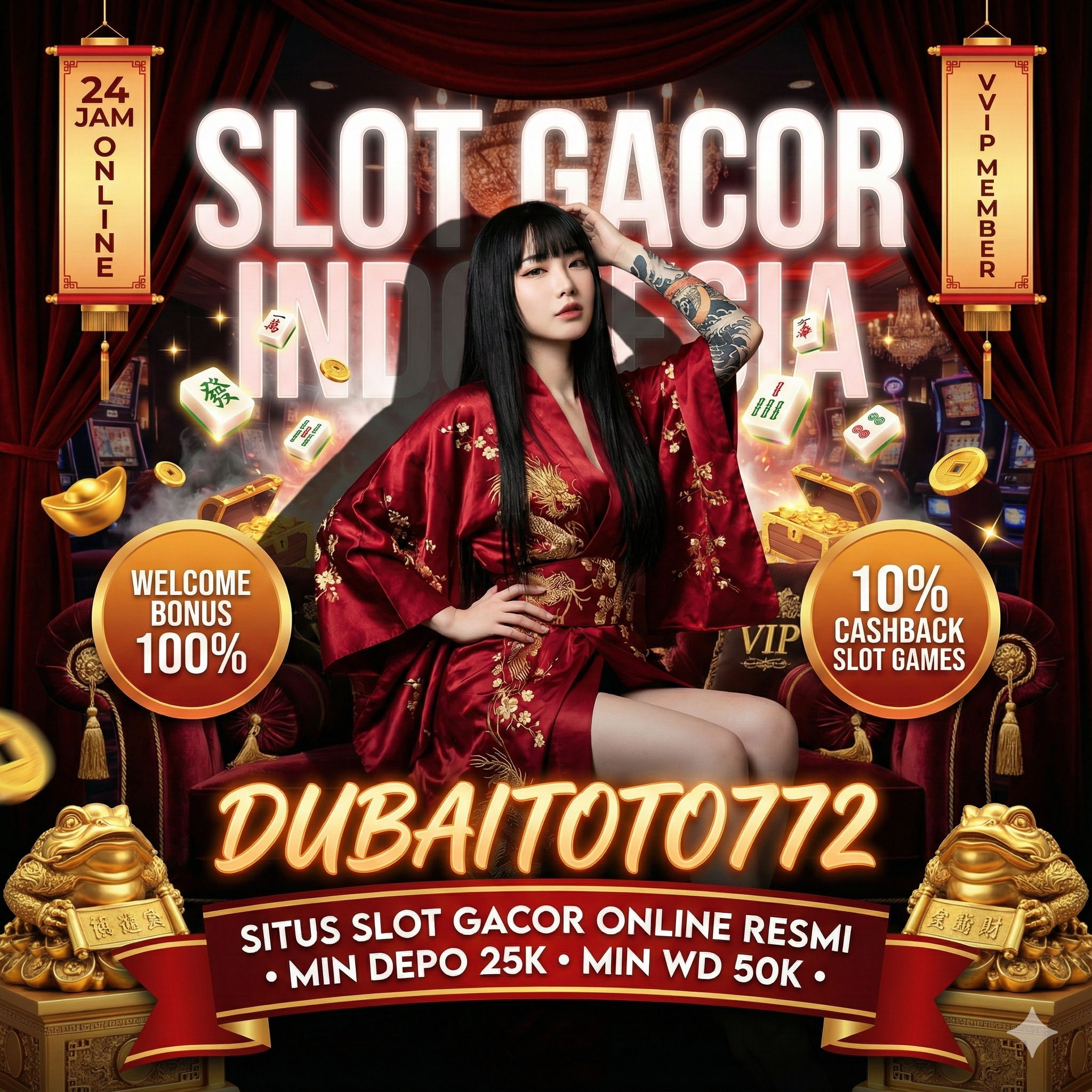 Situs Slot Gacor Terpercaya | DUBAITOTO772 RTP Live Royal Maxwin