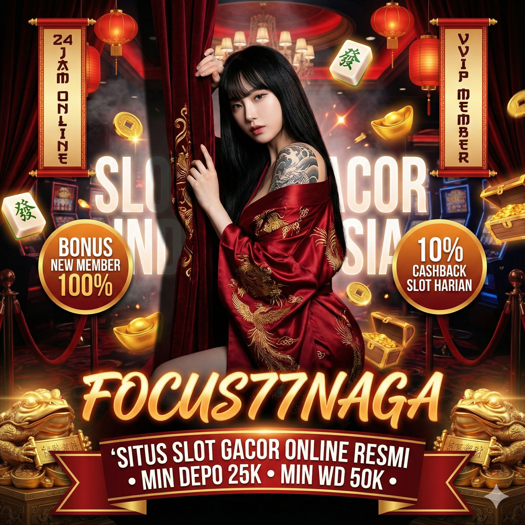 Situs Slot Gacor Terpercaya | FOCUS77NAGA RTP Live Akurat