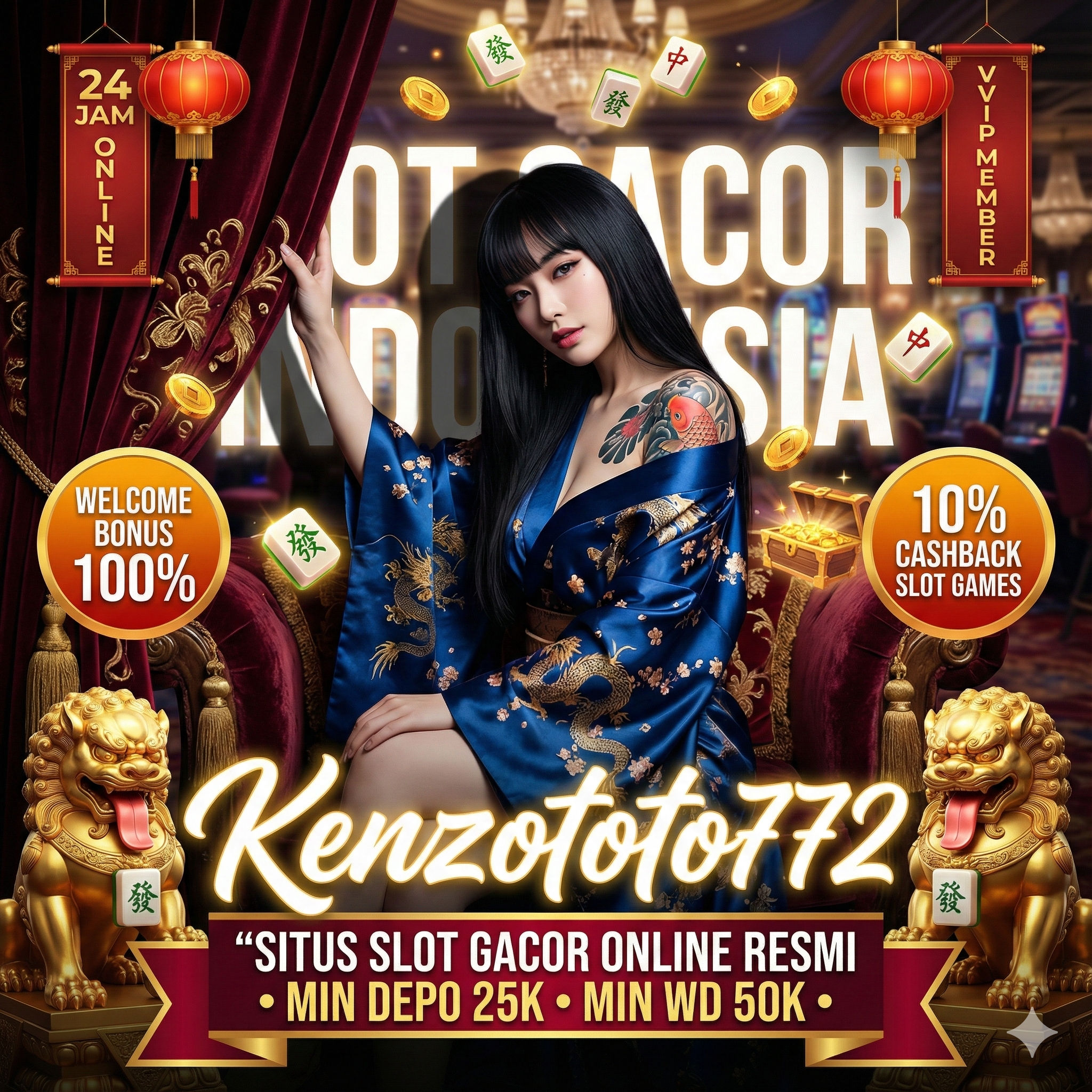 Situs Slot Gacor Premium | KENZOTOTO772 RTP Live Kualitas Tinggi