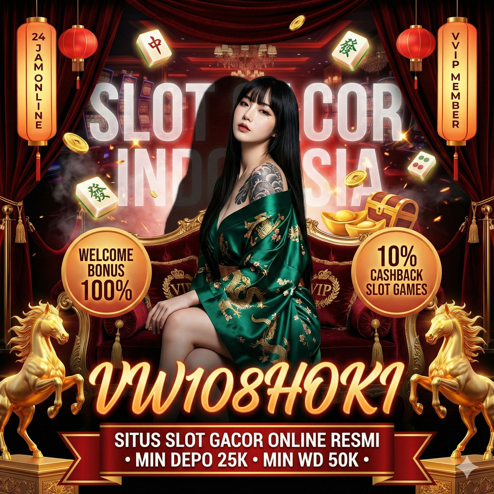 Situs Slot Gacor Terpercaya | VW108HOKI RTP Live Victory Win